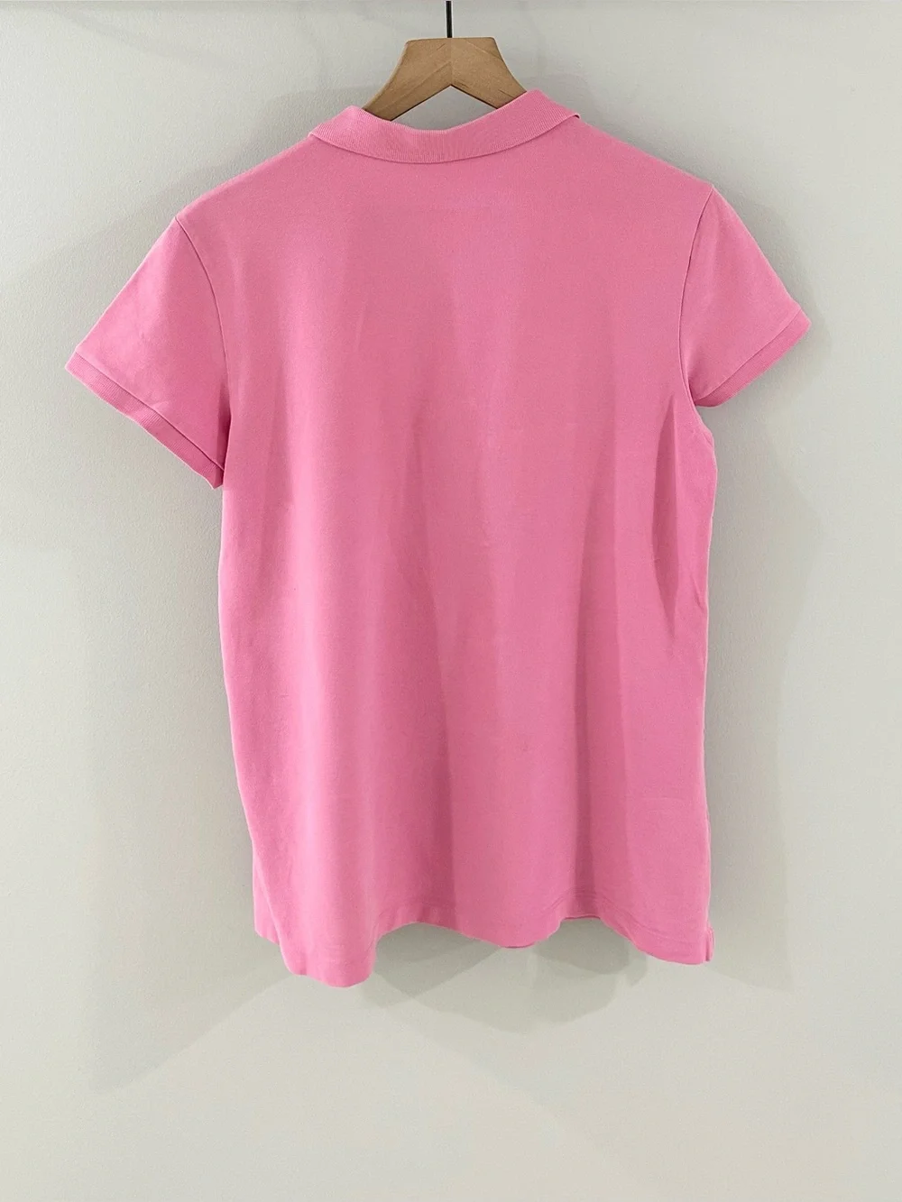 Lilly Pulitzer Short Sleeve Polo Shirt // Pink // XL